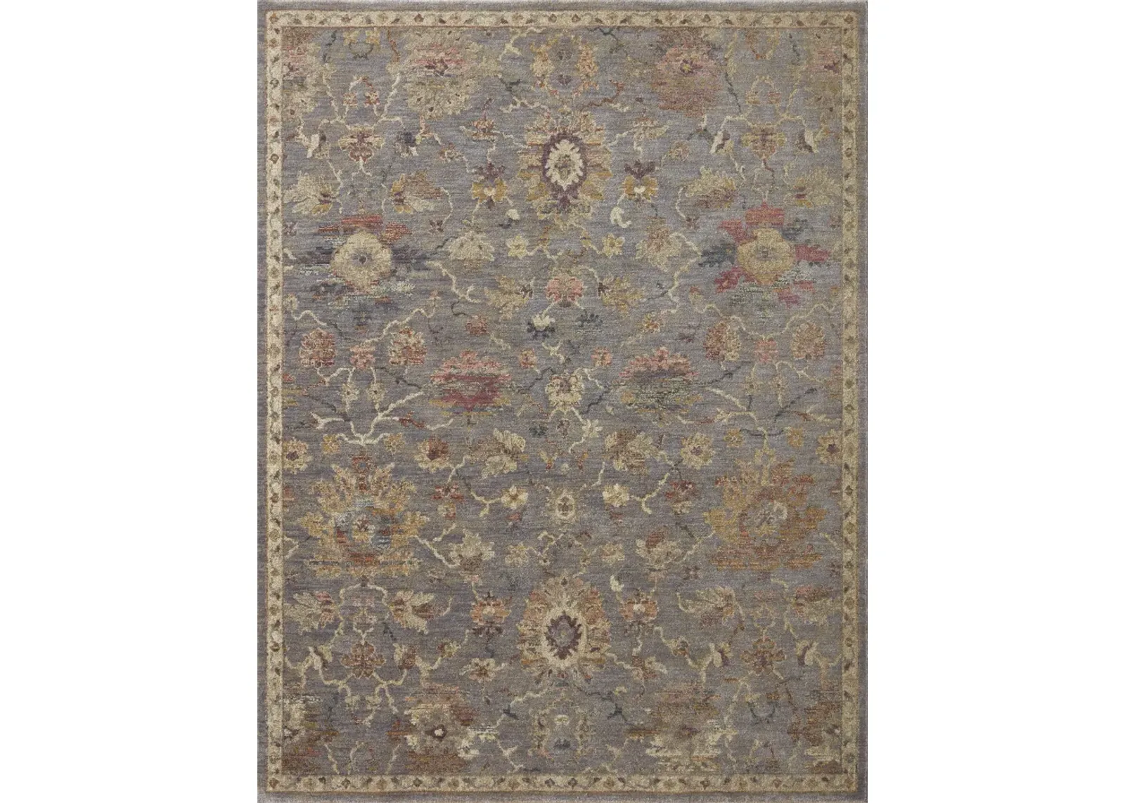 Giada Silver Multi Area Rug 3 7  x 5 7  Area Rug