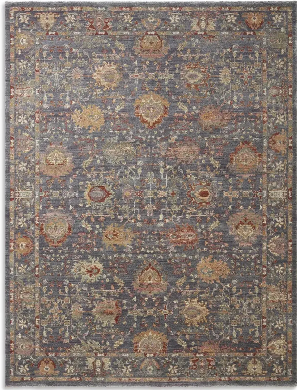 Giada Grey Multi 3 7  x 5 7  Area Rug