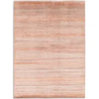 Indore Blue Rust Hand Knotted Area Rug - 4 0  x 6 0 