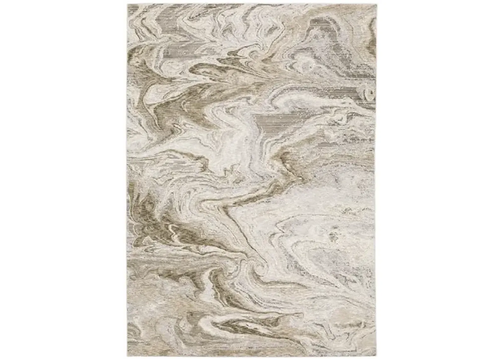 Nebulous Marble 3 3  x 5 0  Area Rug