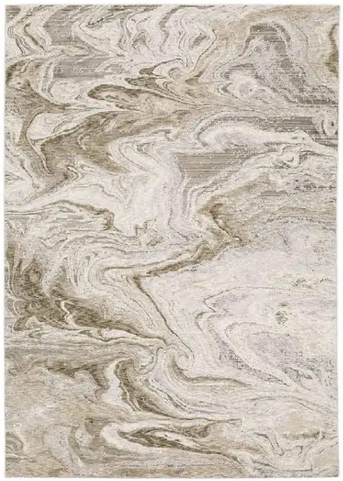 Nebulous Marble 3 3  x 5 0  Area Rug