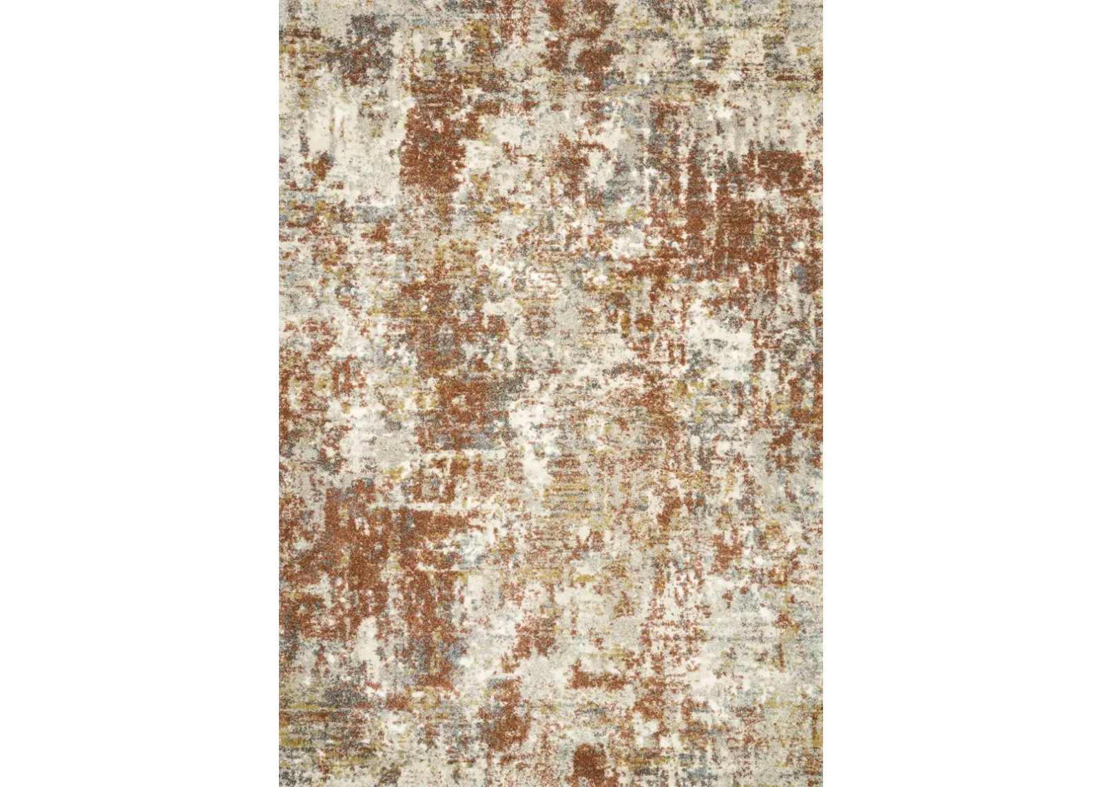 Landscape Rust Area Rug - 3 10  X 5 7 