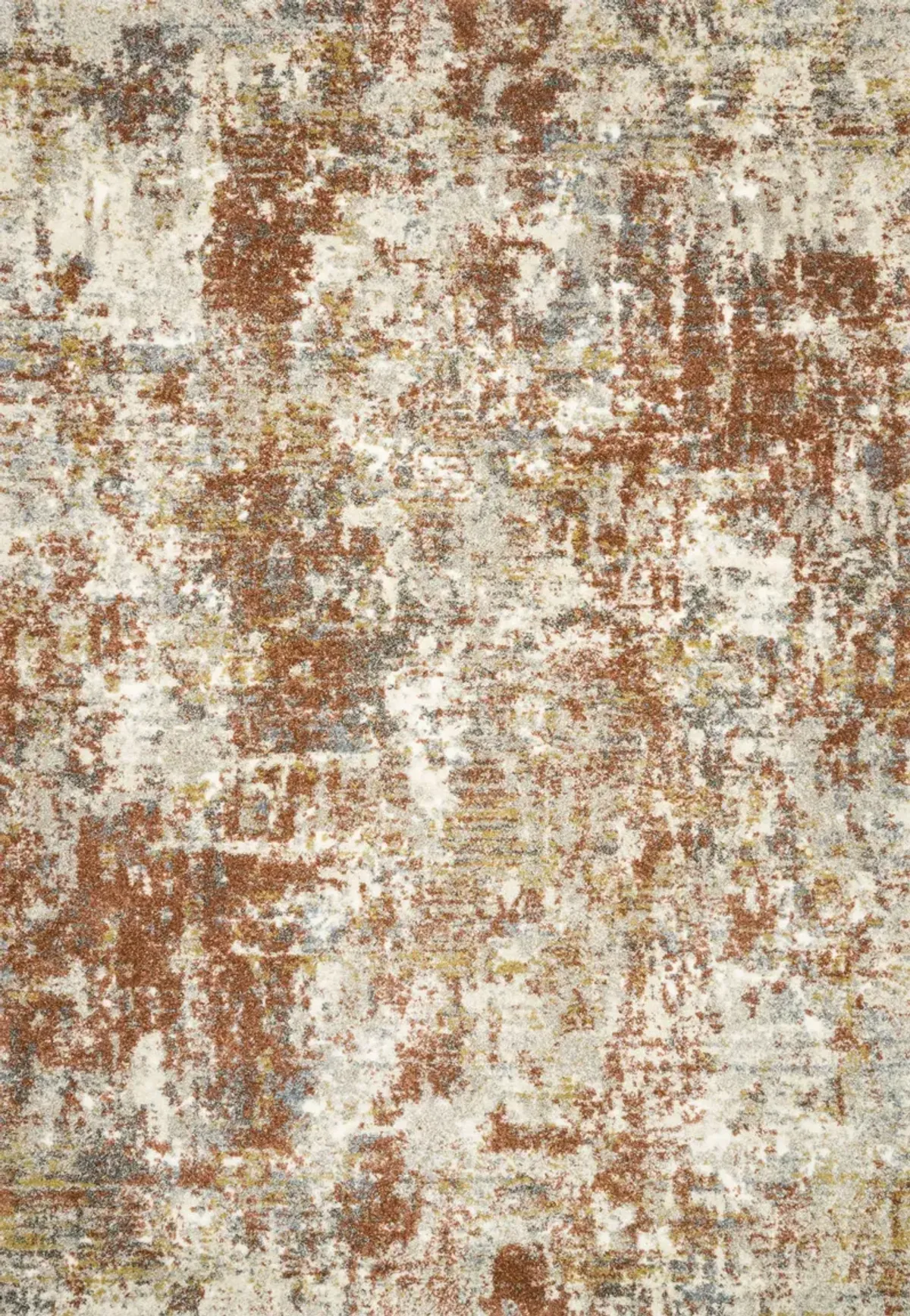 Landscape Rust Area Rug - 3 10  X 5 7 