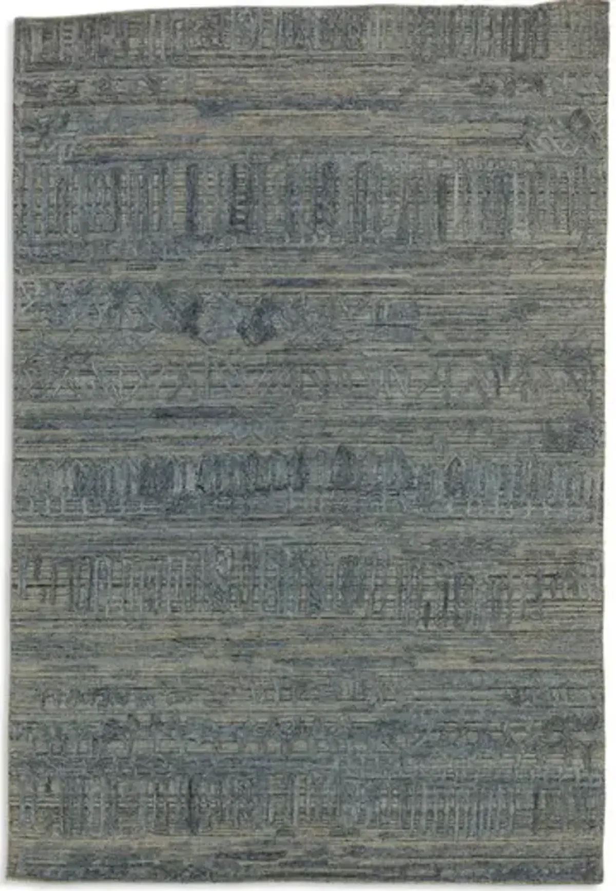 Hand Knotted 4 2  X 6 3  Area Rug