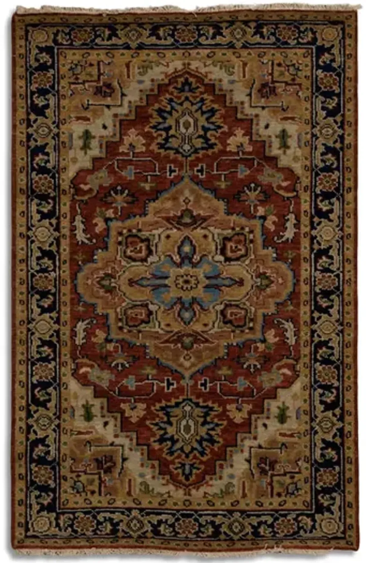 Hand Knotted 3 0  x 4 10  Area Rug