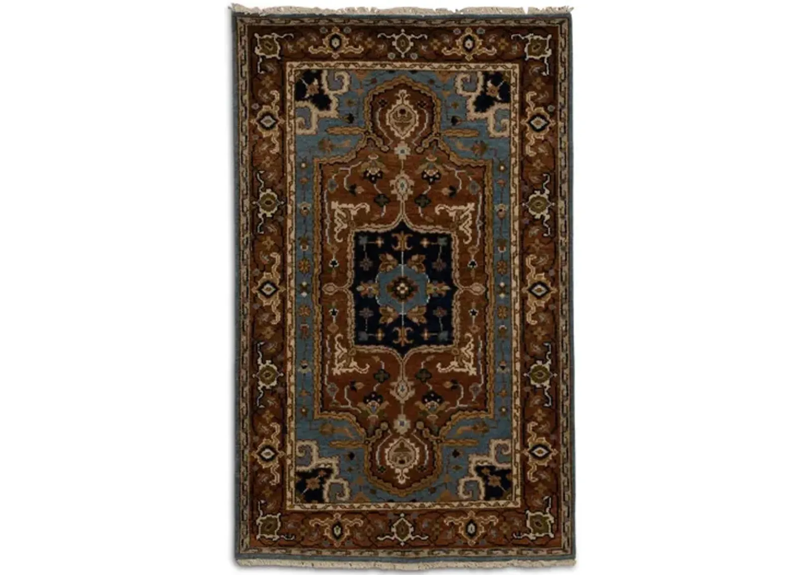 Hand Knotted 3 0  x 4 11  Area Rug