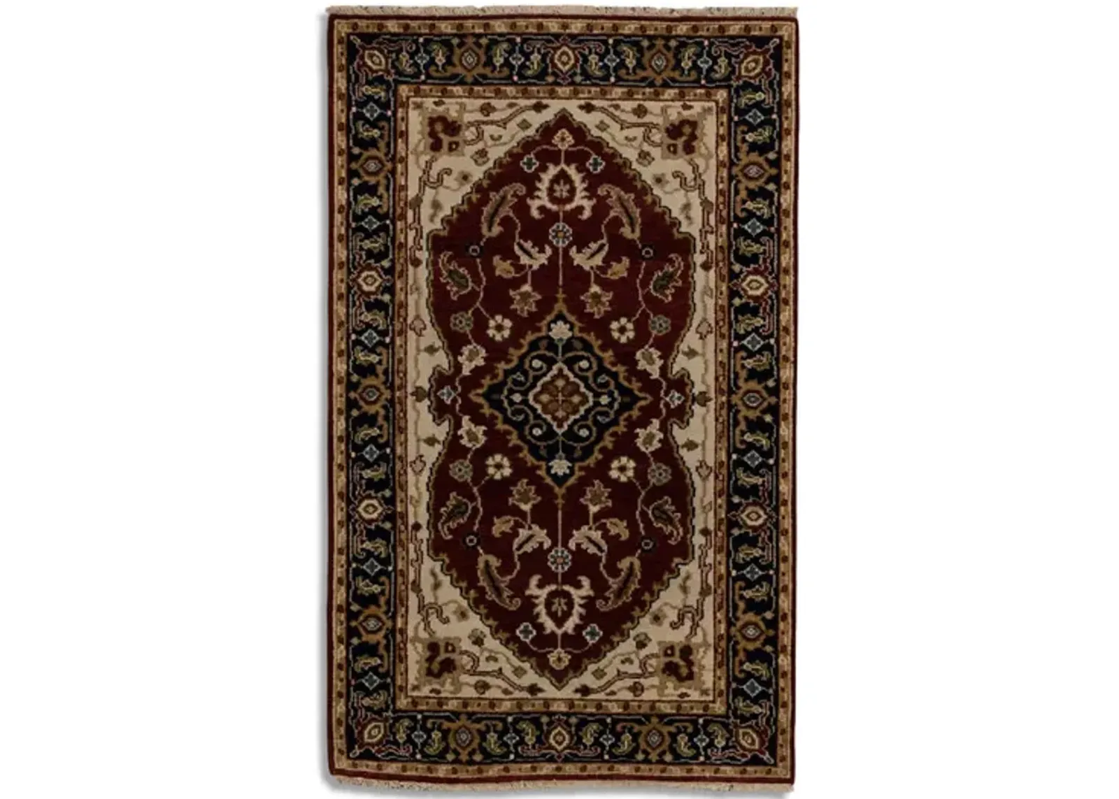 Hand Knotted Serapi 3 0  x 4 11  Area Rug