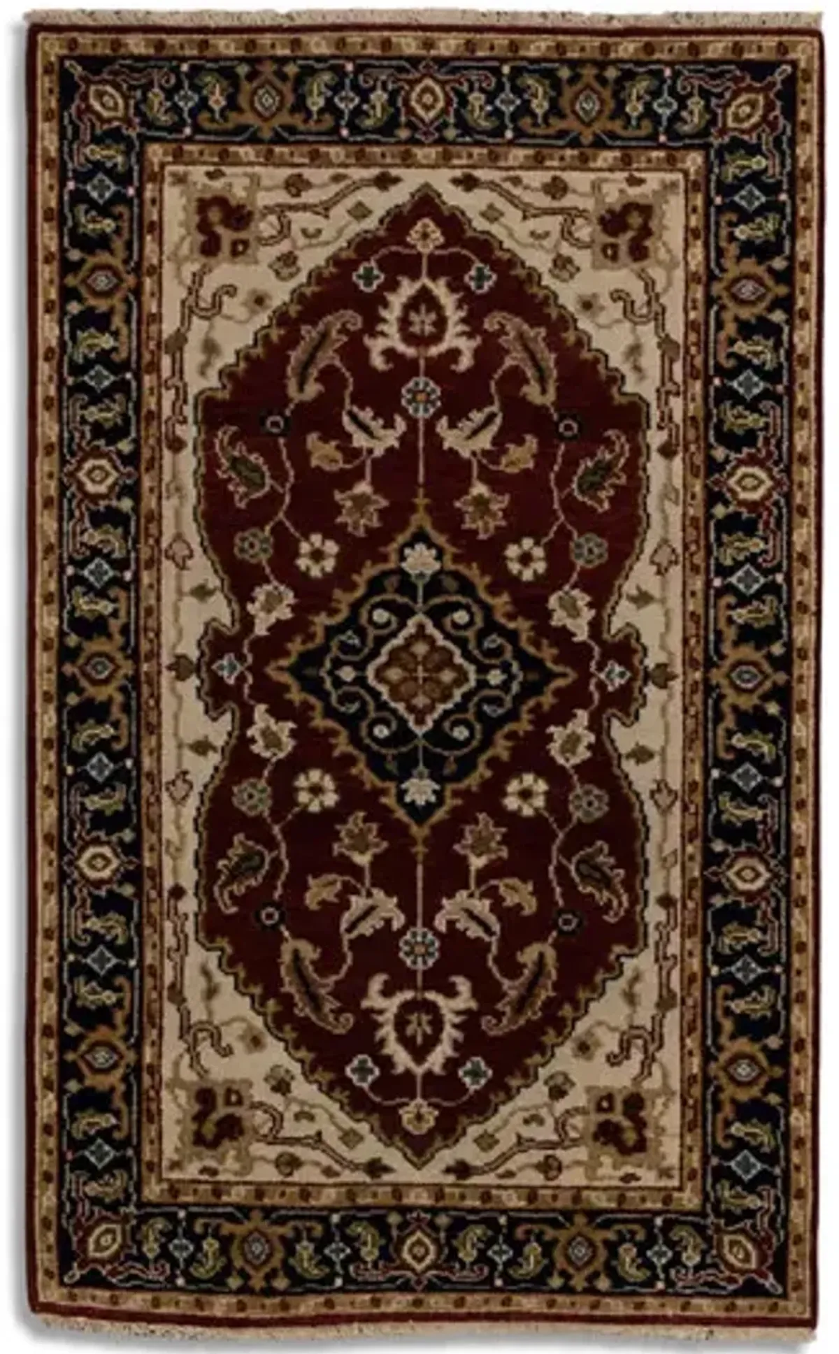 Hand Knotted Serapi 3 0  x 4 11  Area Rug