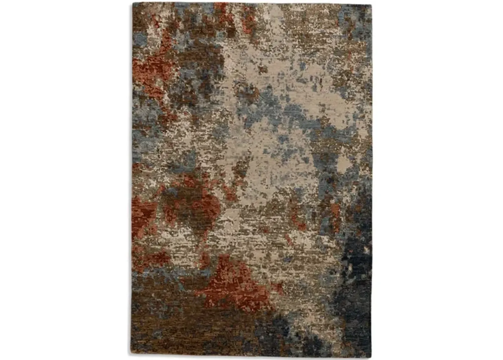 Galaxy Hand Knotted 4 2  x 6 2  Area Rug