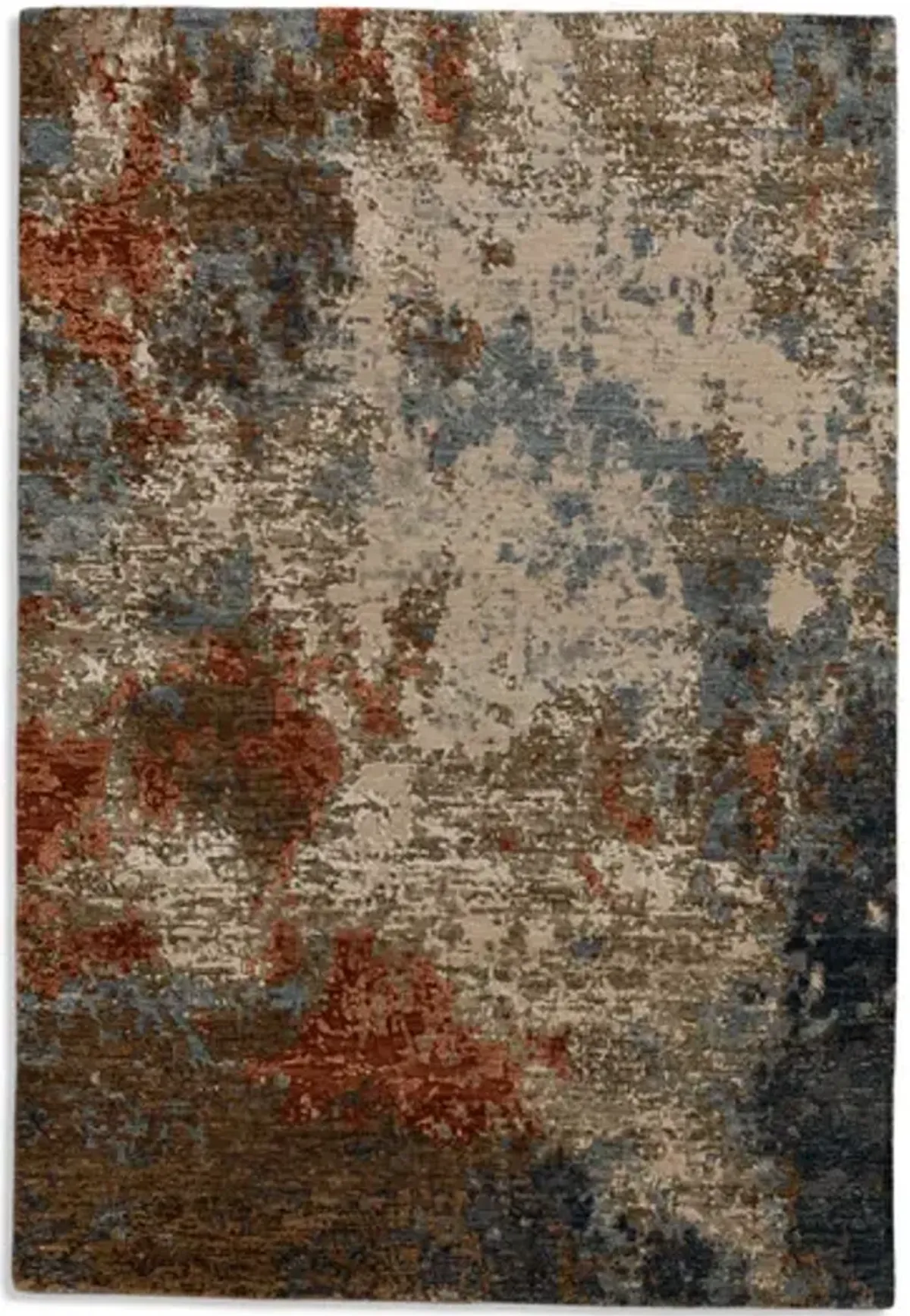 Galaxy Hand Knotted 4 2  x 6 2  Area Rug