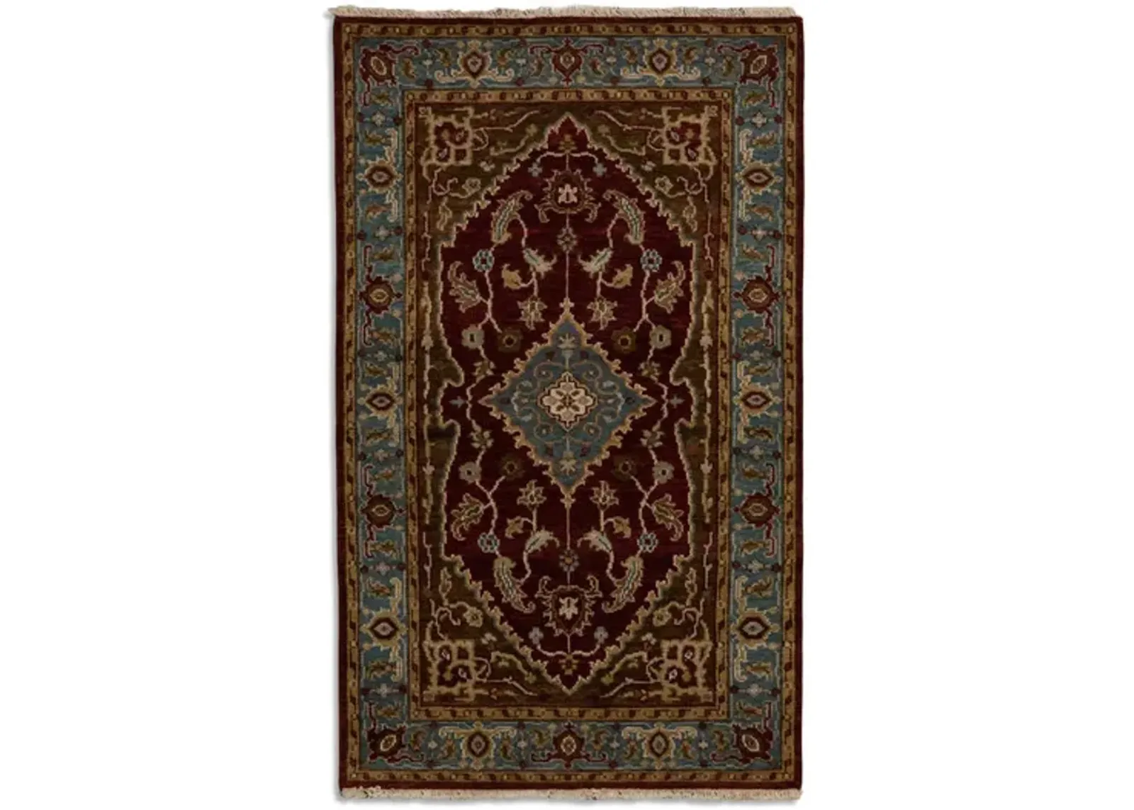 Hand Knotted 3 0  x 5 0  Area Rug