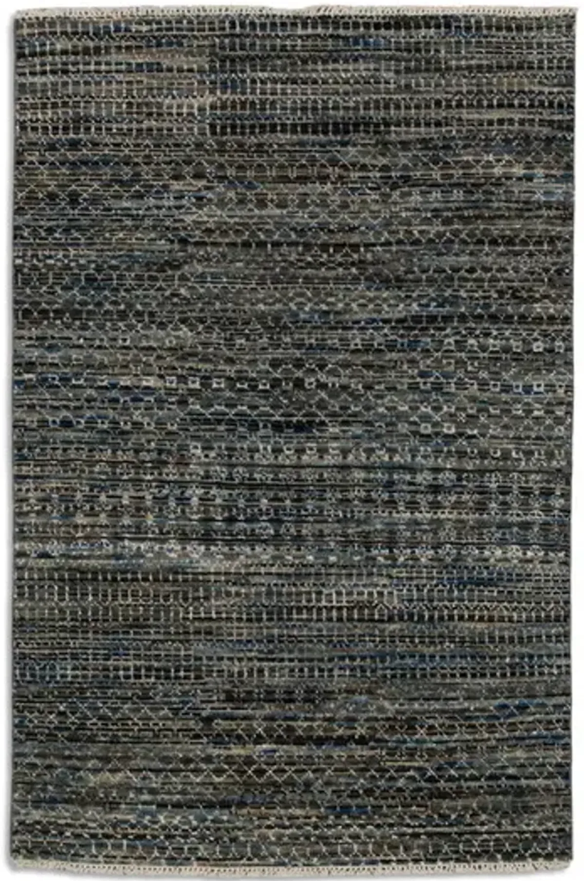 Hand Knotted 4 0  x 6 0  Area Rug