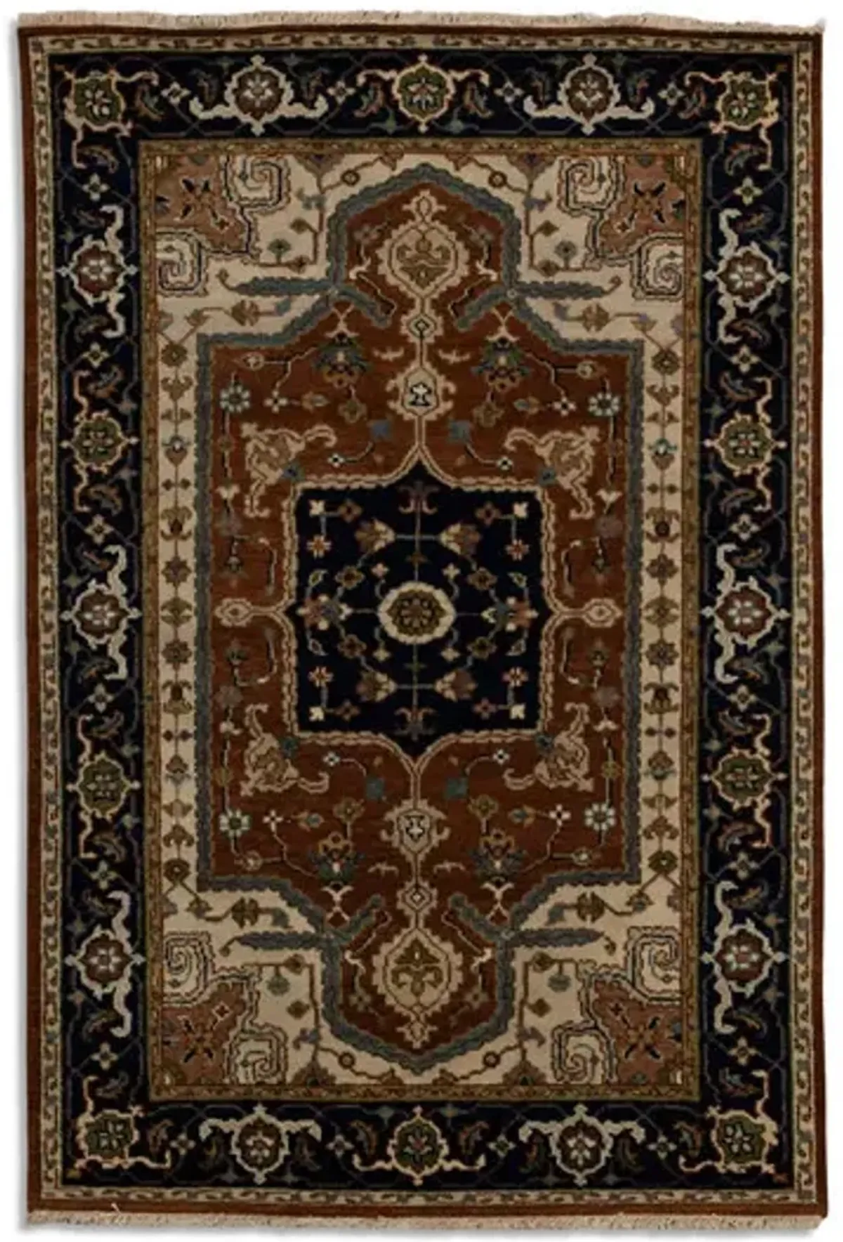 Hand Knotted 4 0  x 6 0  Area Rug