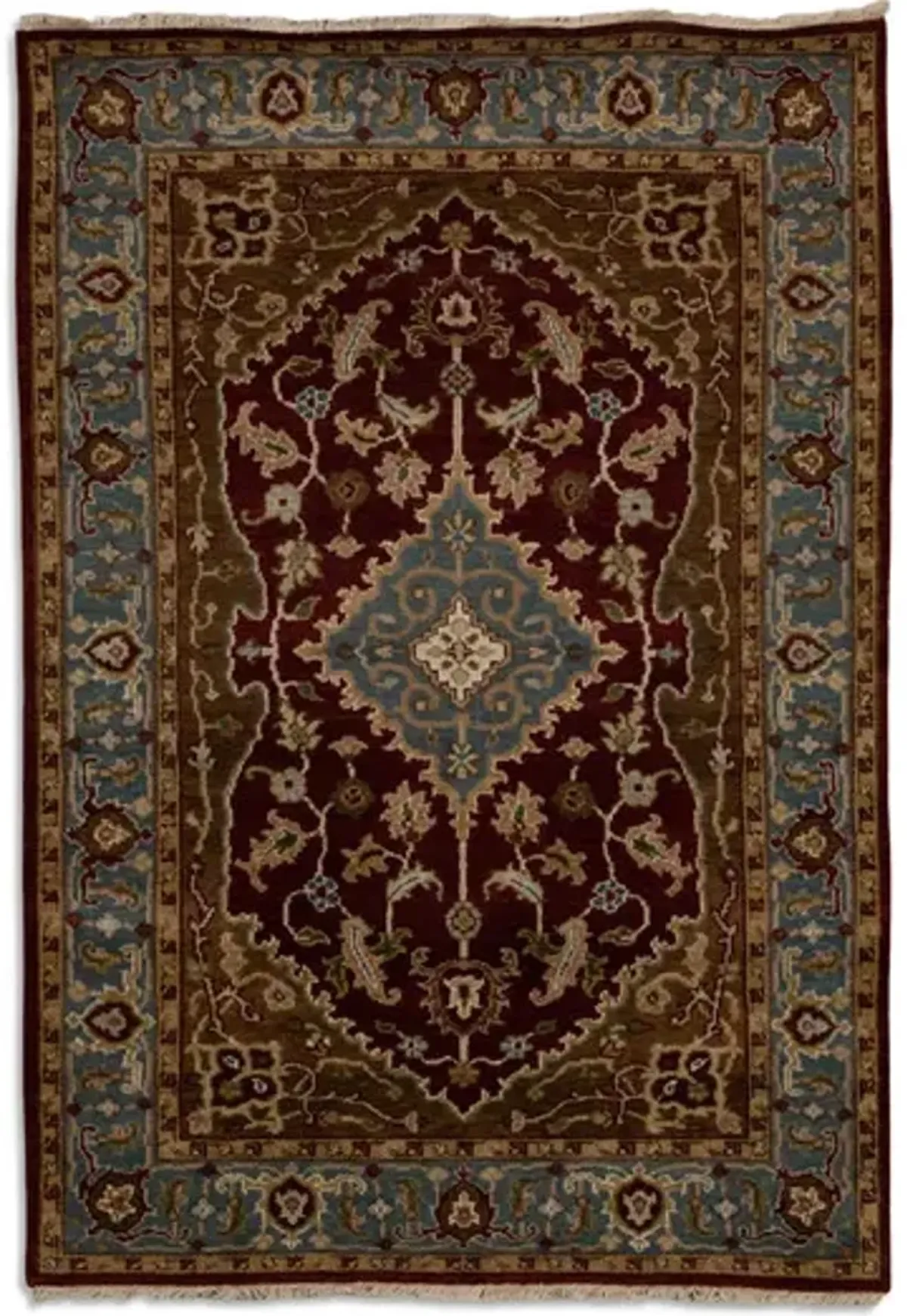 Hand Knotted 4 0  X 6 0  Area Rug