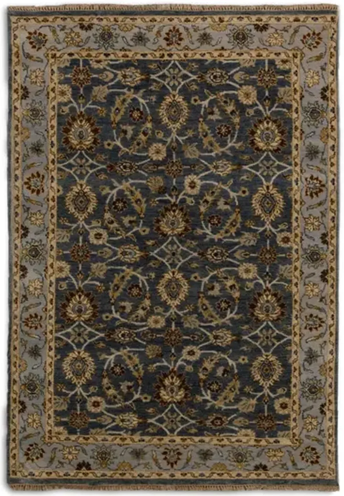 Hand Knotted 4 0  X 5 9  Area Rug