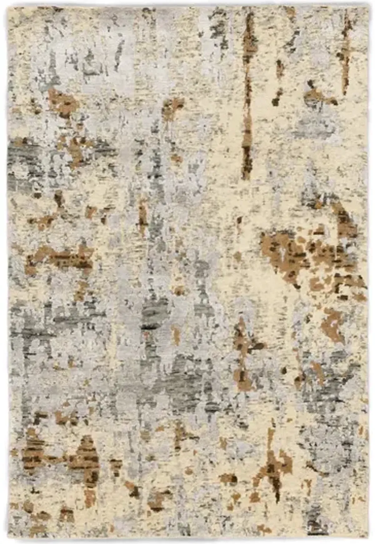 Hand Knotted 4 0  x 6 0  Area Rug