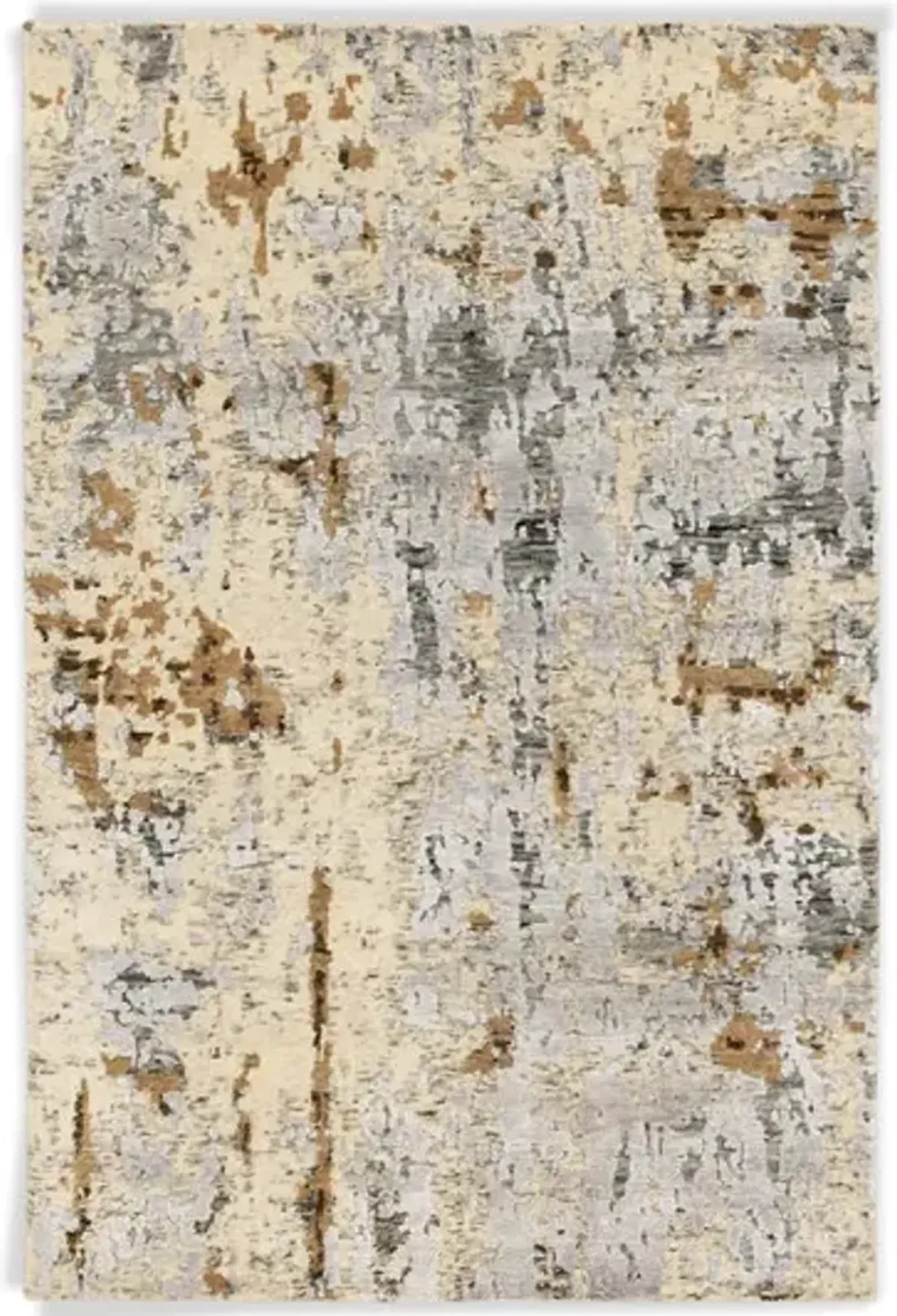 Hand Knotted 4 0  x 6 0  Area Rug