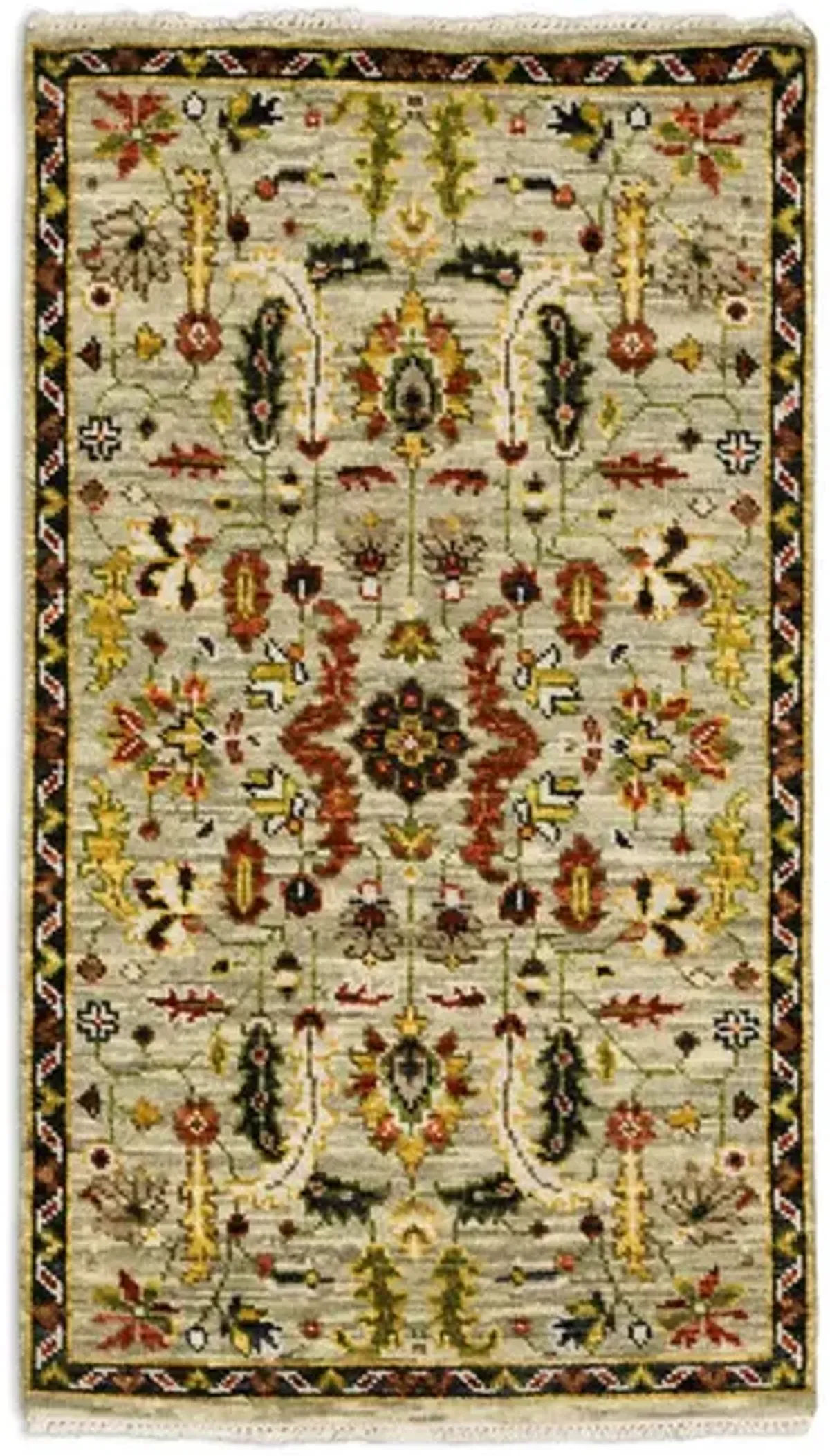 Hand Knotted 3 0  X 5 0  Area Rug