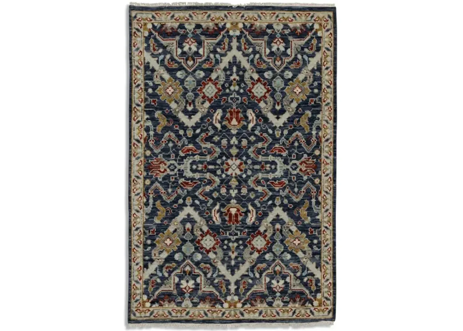 Oushak Hand Knotted 4 0  x 6 0  Area Rug