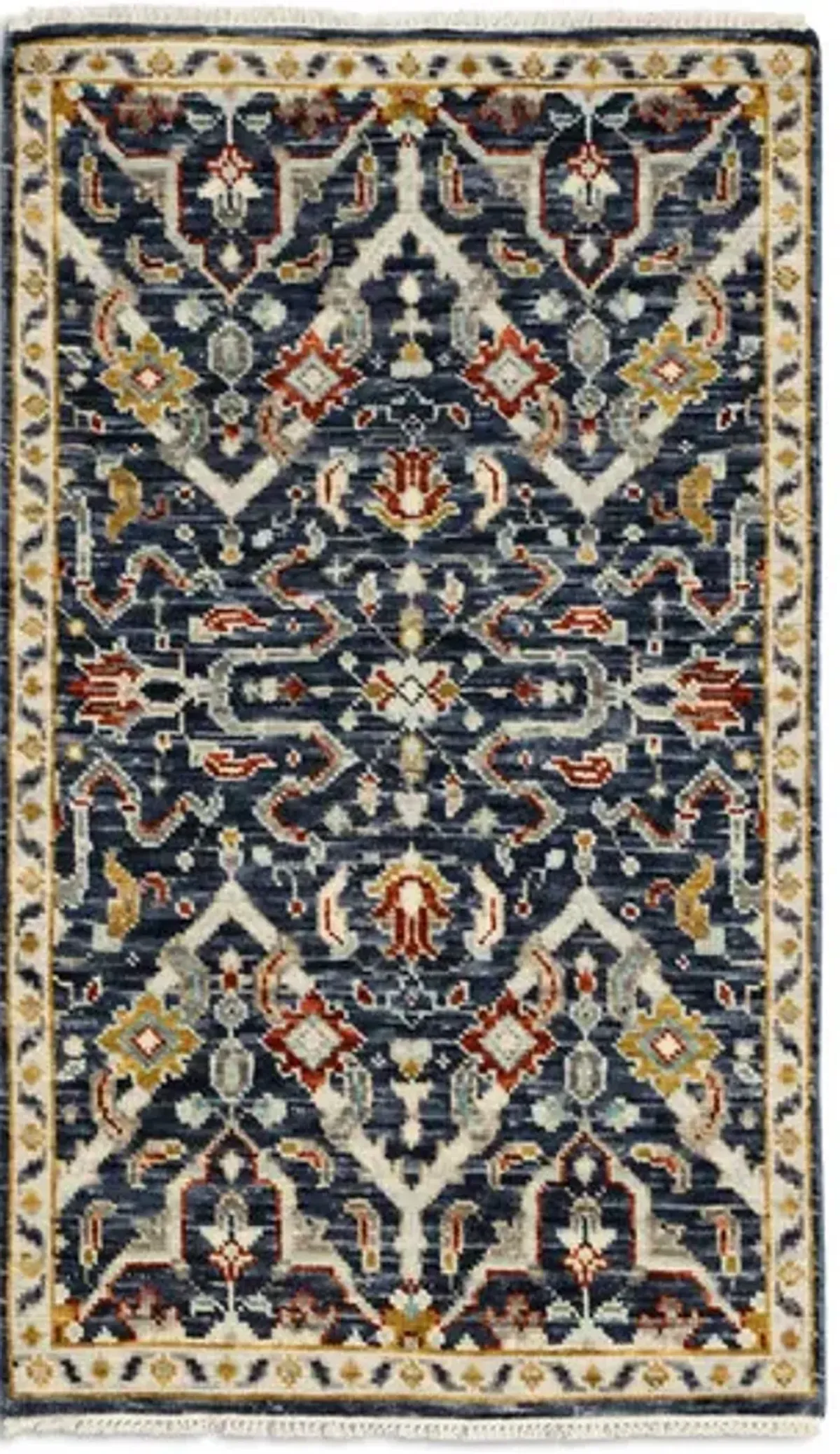 Hand Knotted 3 0  X 5 0  Area Rug