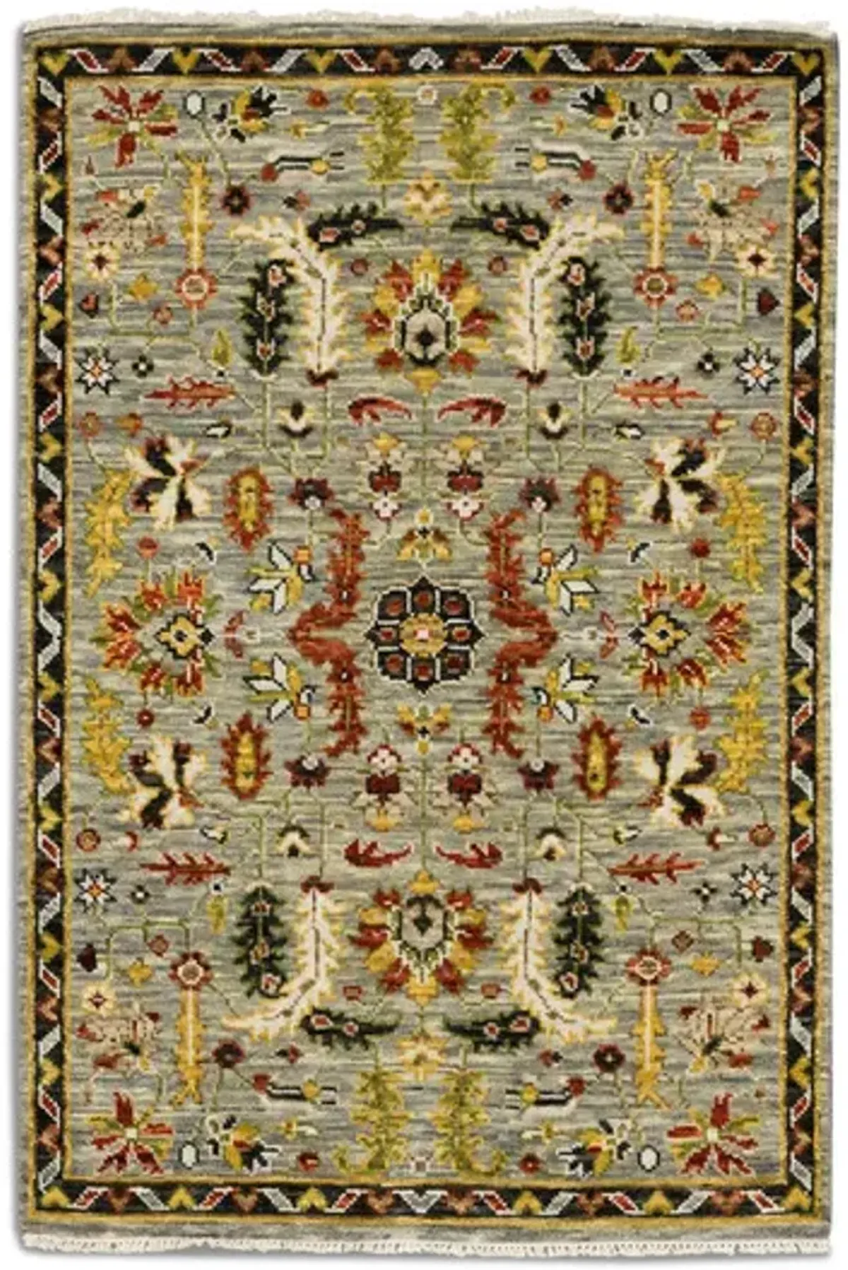 Hand Knotted 4 0  X 6 0  Area Rug