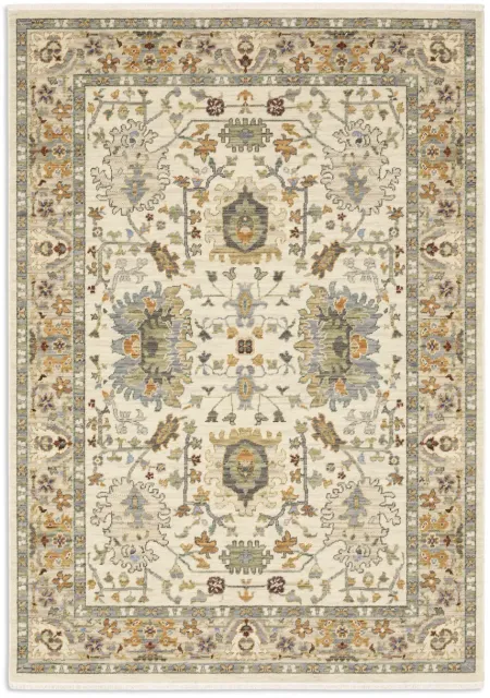 Lucca Ivory Multi 3 3  x 5 0  Area Rug