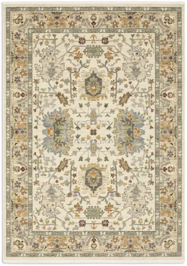 Lucca Ivory Multi 3 3  x 5 0  Area Rug