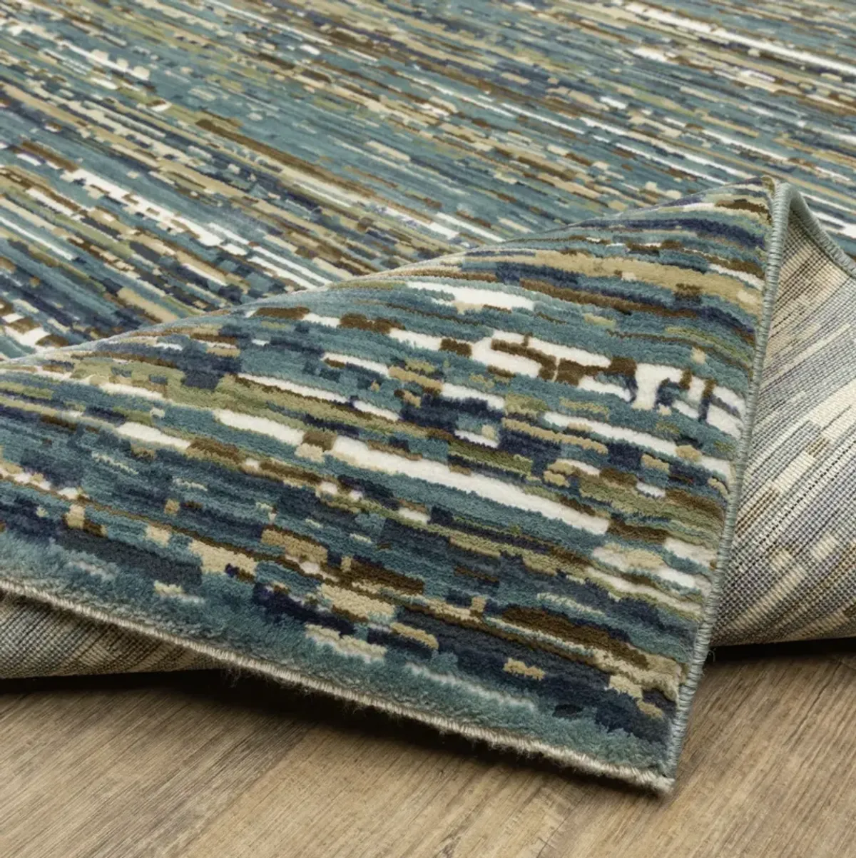 Reed Blue Multi 3 3  x 5 0  Area Rug