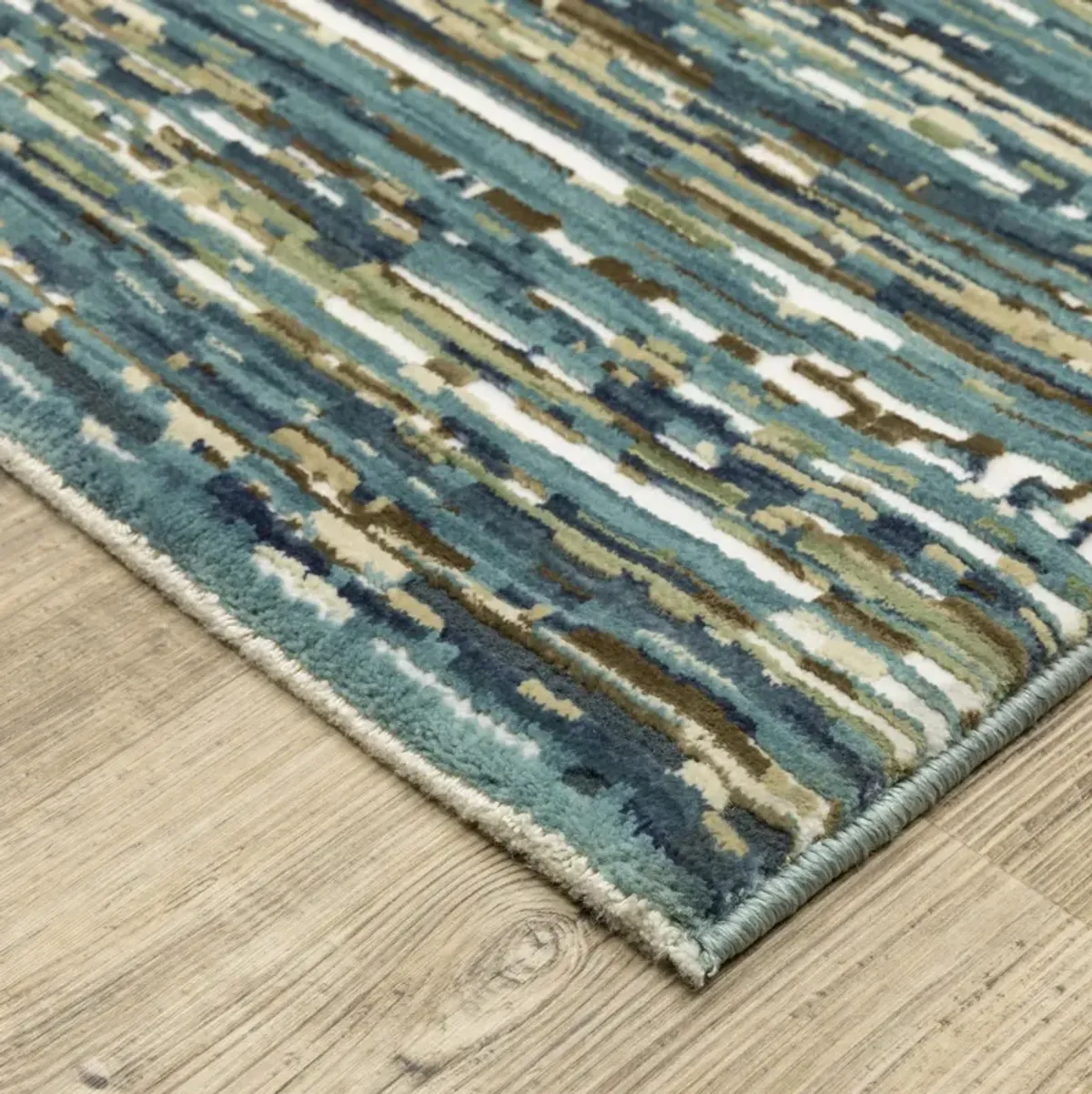 Reed Blue Multi 3 3  x 5 0  Area Rug