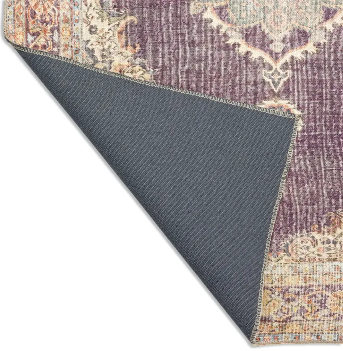 Kars Eggplant 3 0  x 5 0  Area Rug