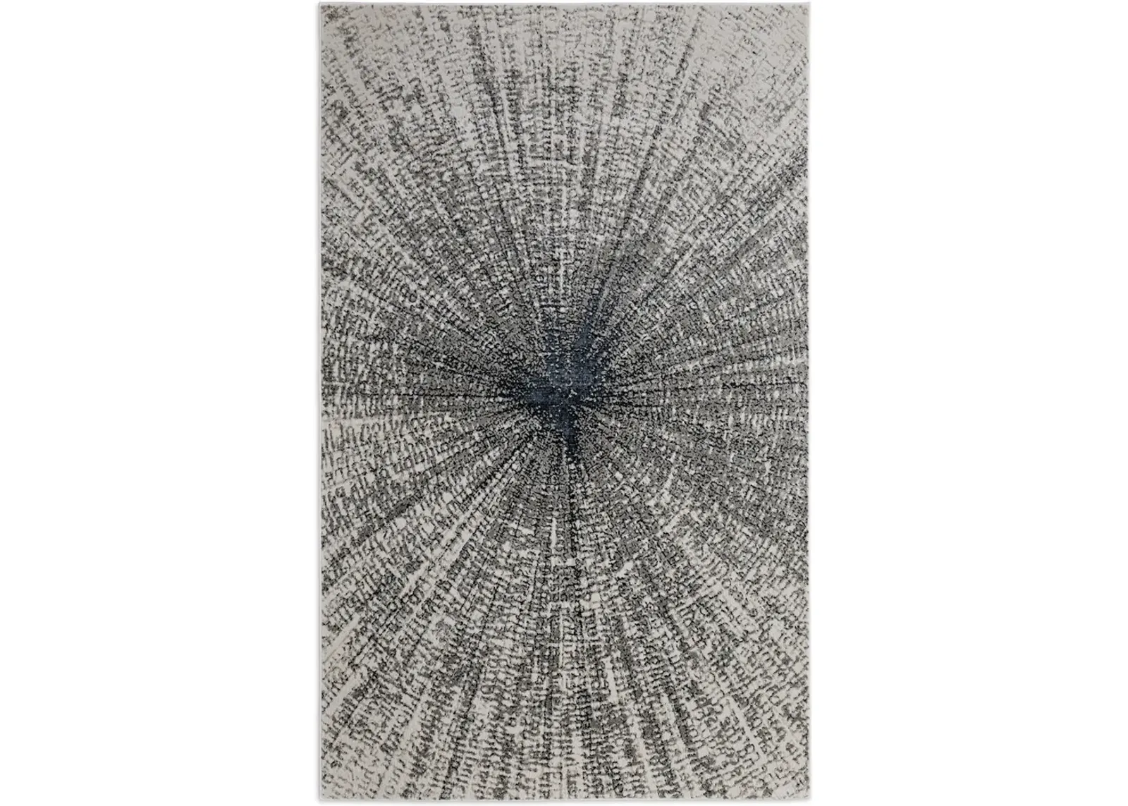 Micah Jump Ivory Silver 3 11  x 6 0  Area Rug