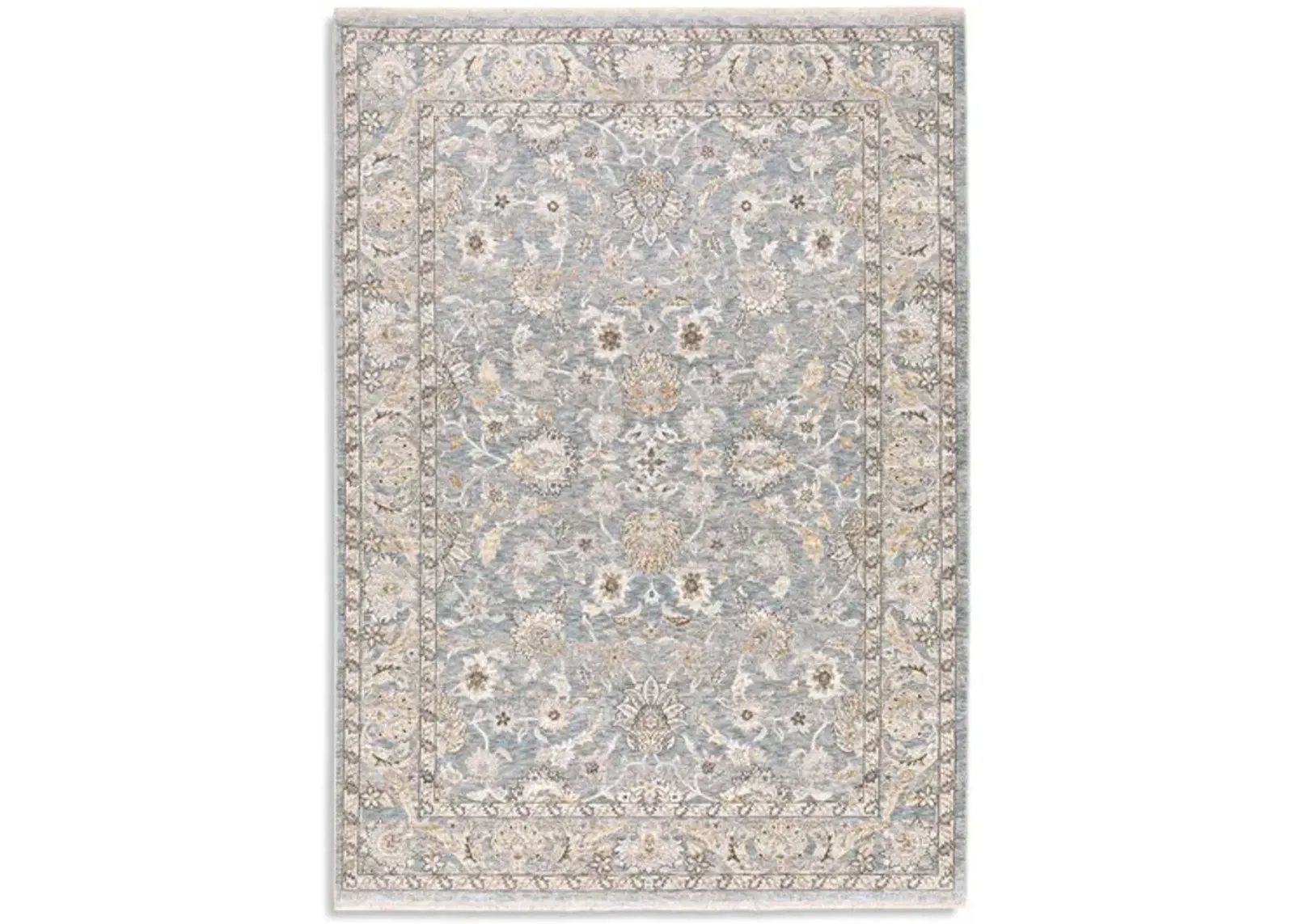 Maharaja Azure 3 5  x 5 0  Area Rug