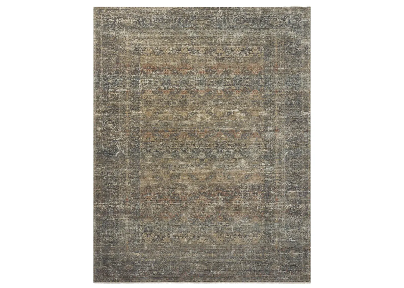 Heritage Midnight Multi - 4 0  x 8 0  Area Rug