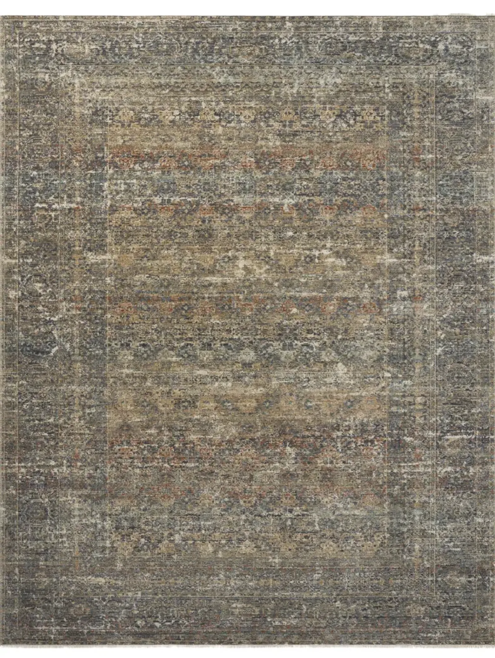 Heritage Midnight Multi - 4 0  x 8 0  Area Rug