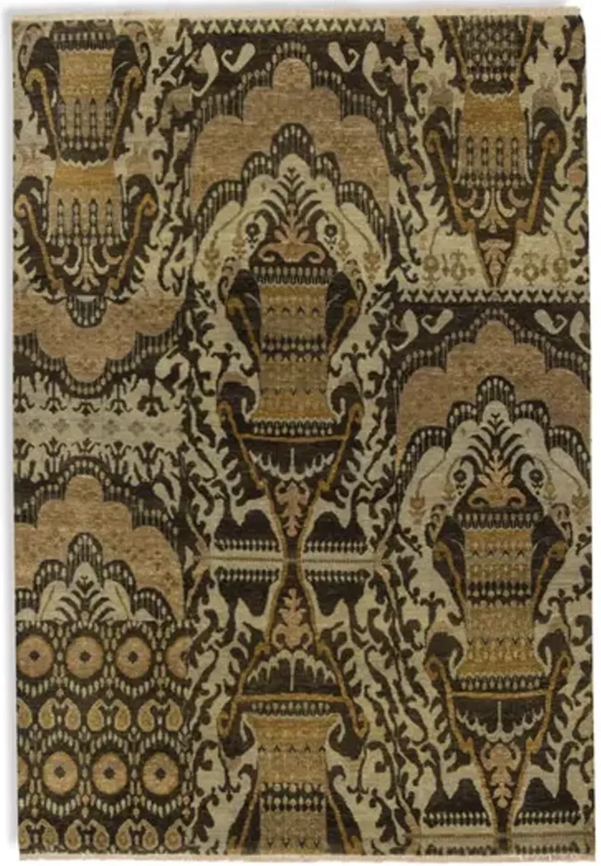 Hand Knotted 5 11  X 8 7  Area Rug