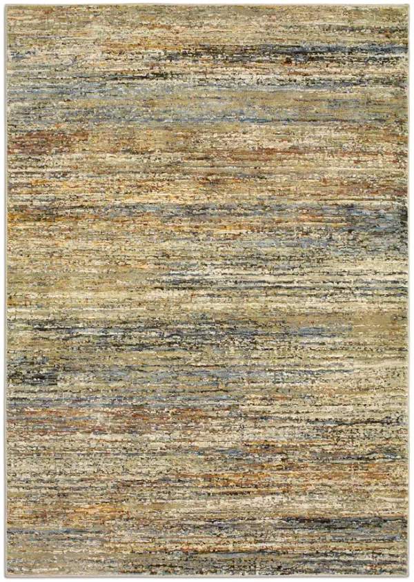 Atlas Striation Multi Area Rug - 5 3  X 7 3  