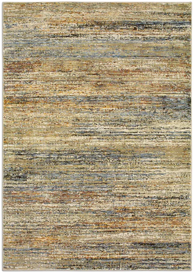 Atlas Striation Multi Area Rug - 5 3  x 7 3  