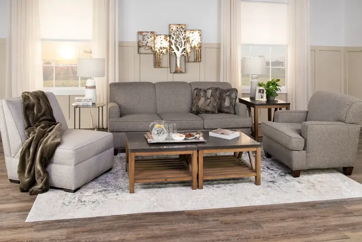 Generations Ivory Grey Area Rug - 5 3  X 7 7 