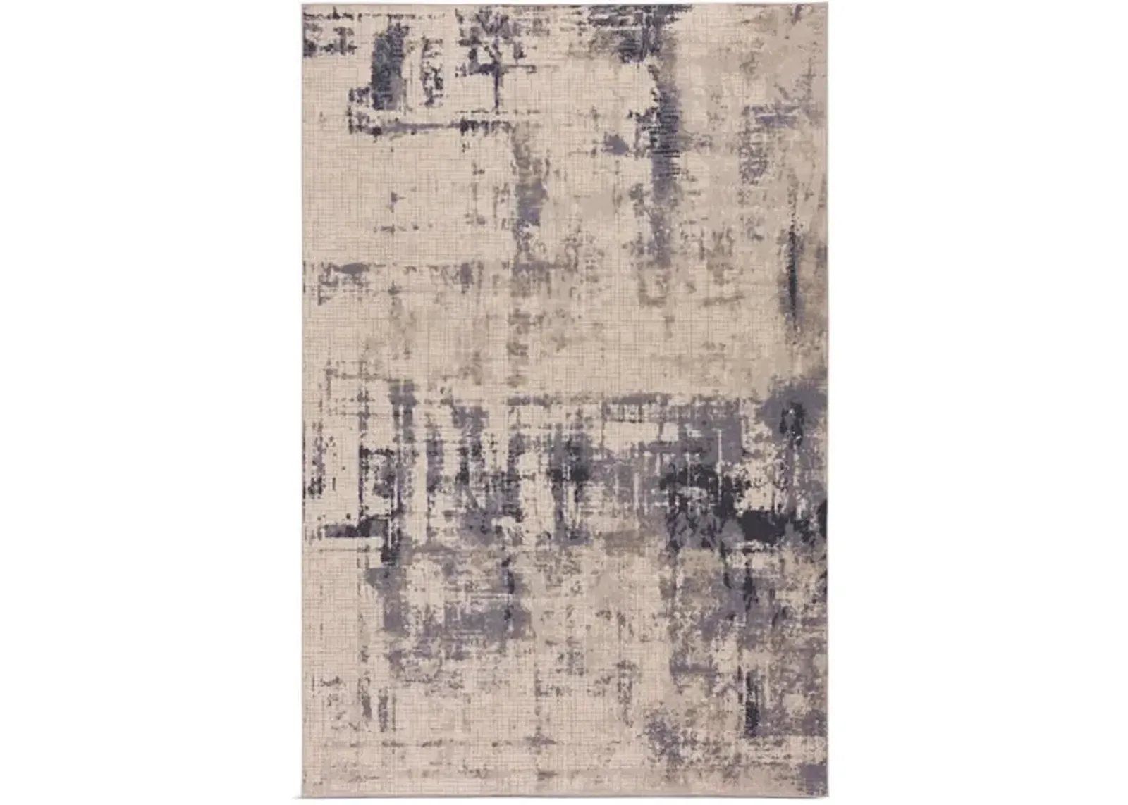 Metropolis Mirage cream area rug 5 3  x 7 6 