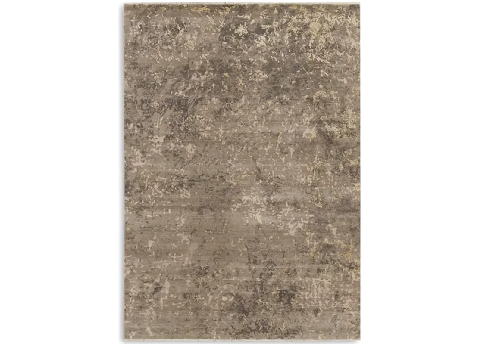 Hand Knotted Area Rug - 5 8  X 8 0  