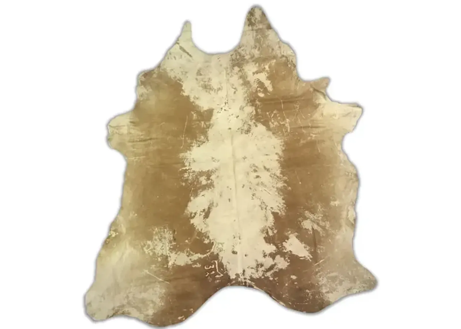 Premium Large Vintage Light Cowhide