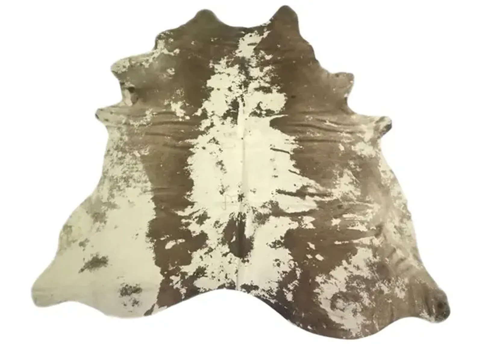 Premium Large Vintage Dark Cowhide