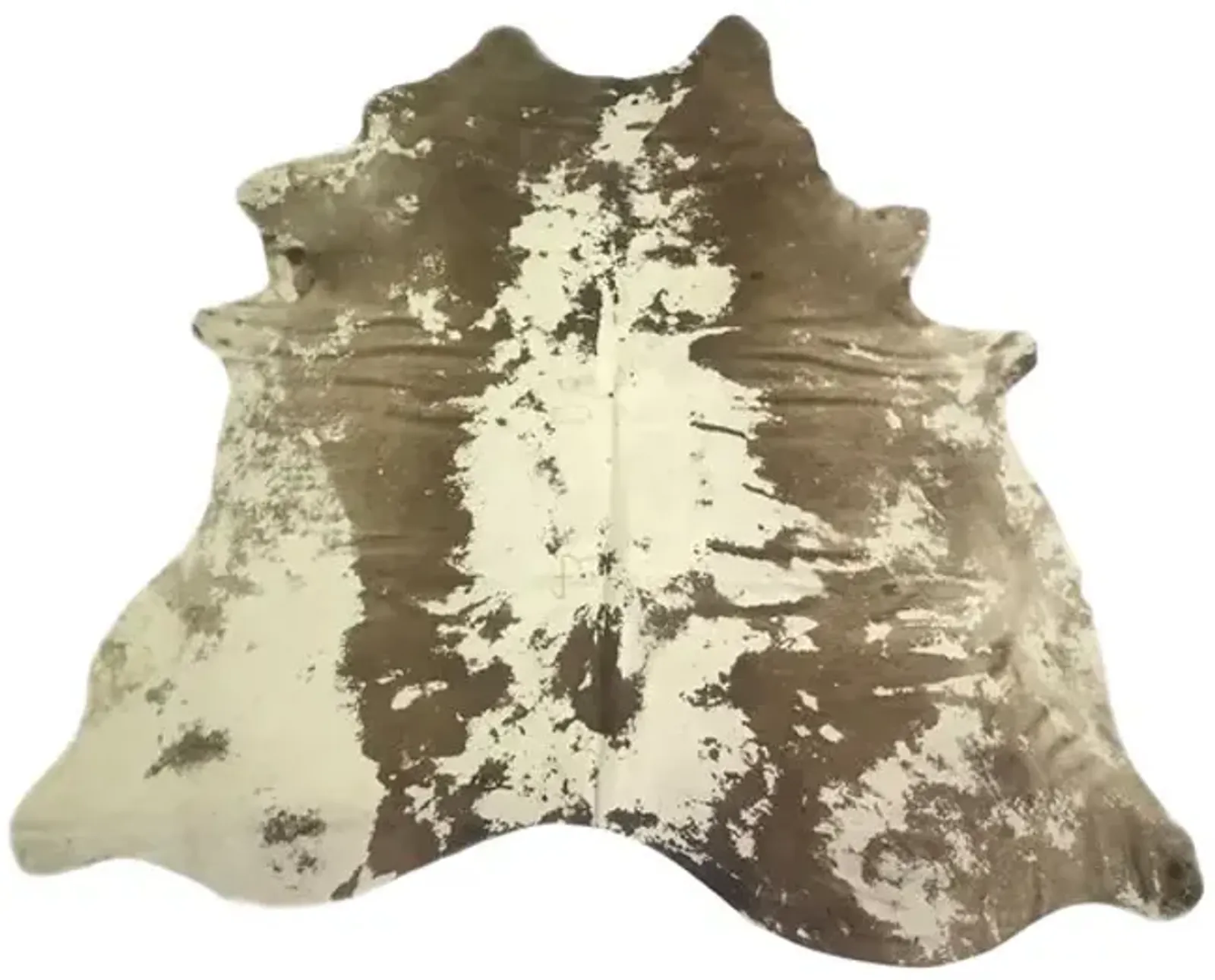 Premium Large Vintage Dark Cowhide