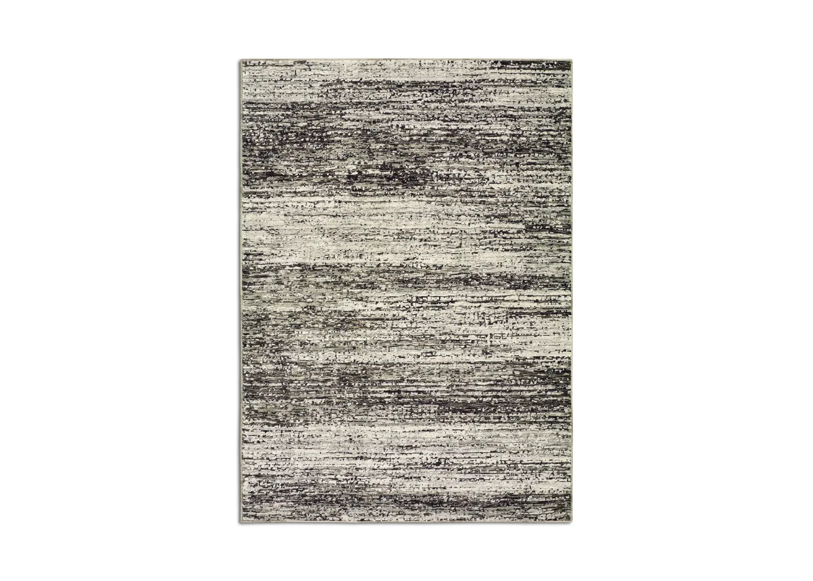 Atlas Striation Gray Area Rug - 5 3  X 7 3 