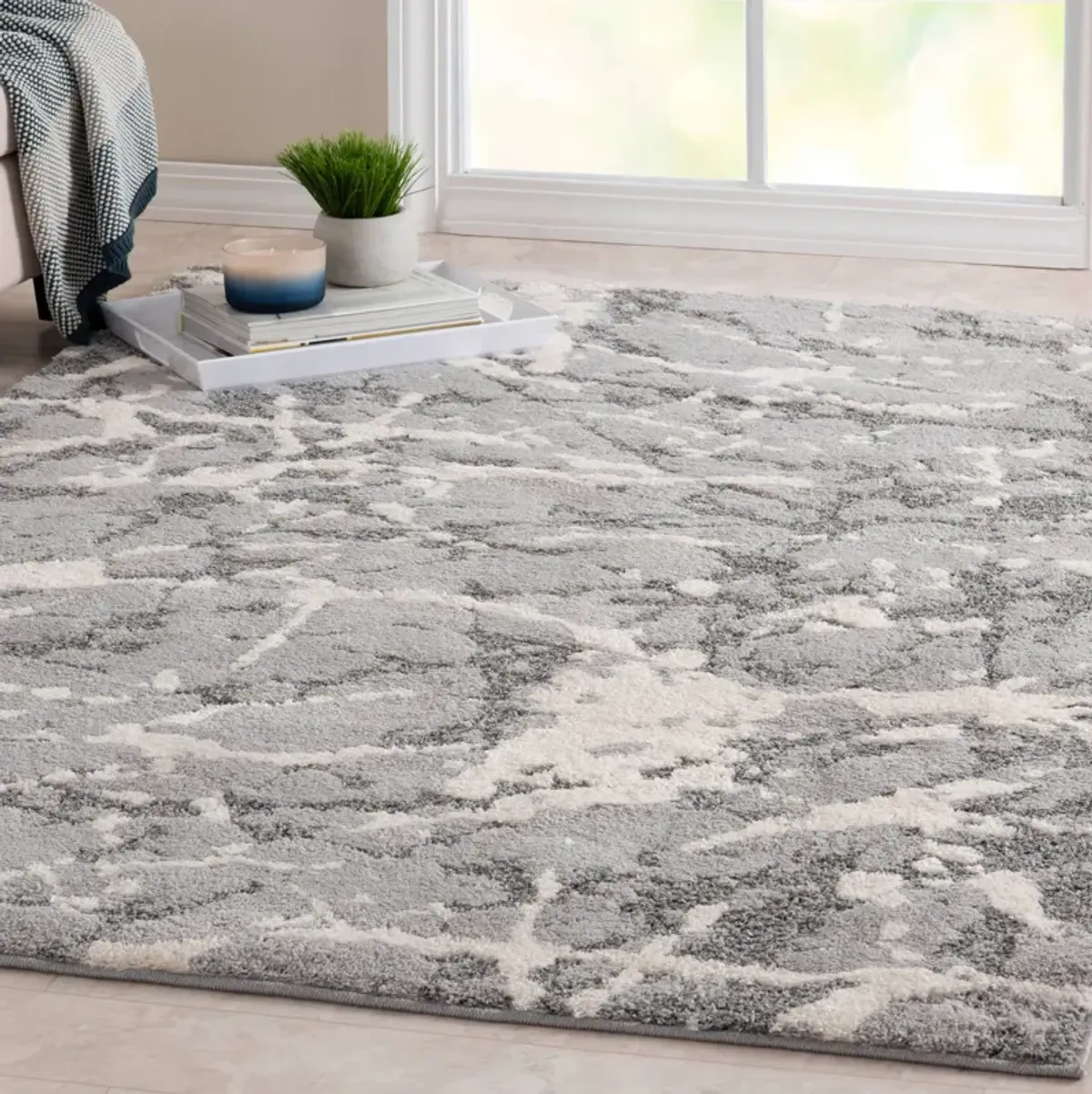 Relax Wabasha Cloud -  5 0  x 7 6  Area Rug