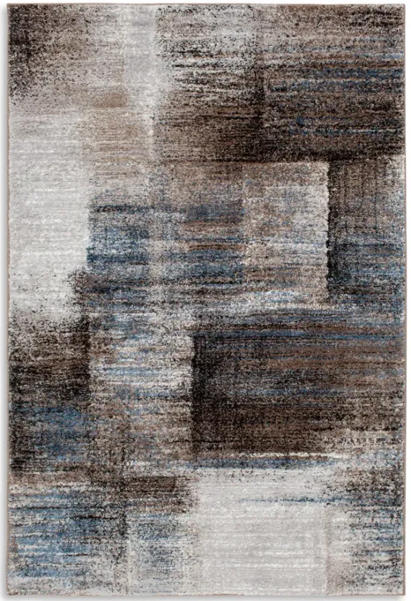 Relax Atlanta Dusk Blue Area Rug - 5 0  X 7 6 