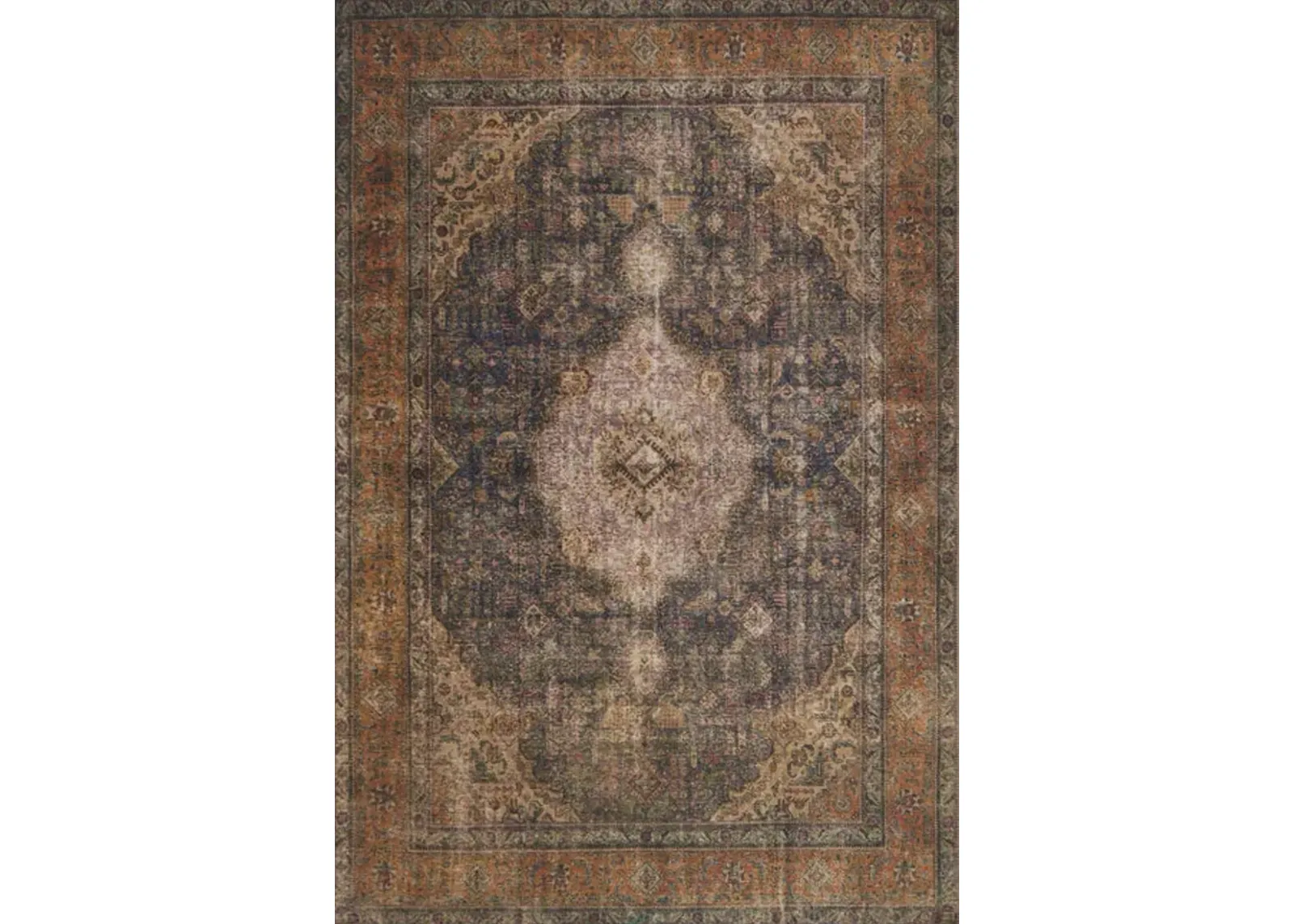 Loren Plum Multi Area Rug - 5 0  X 7 6 