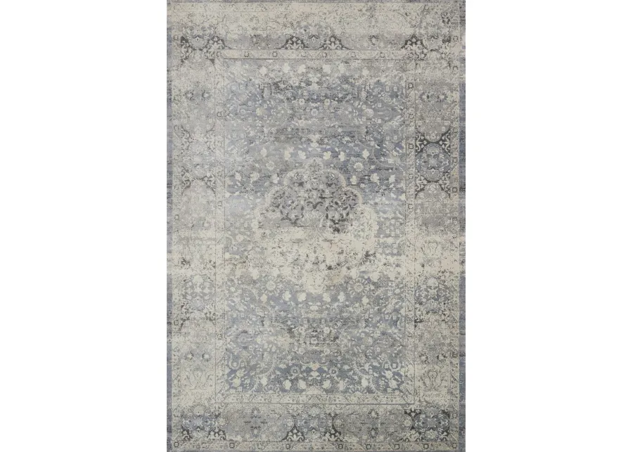 Magnolia Home Everly Mist Area Rug - 5 3  X 7 8 