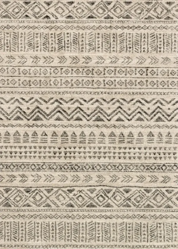 Emory Stone Graphite Area Rug - 5 3  X 7 7 