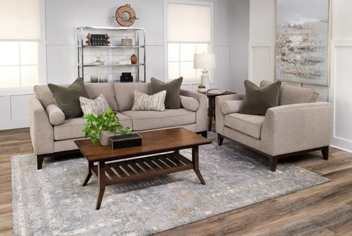 Artistry Border Grey Area Rug - 5 0  X 8 0 